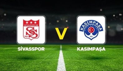 SÜPER LİG 13. HAFTA | Sivasspor Kasımpaşa maçı ne zaman, saat kaçta, hangi kanalda?