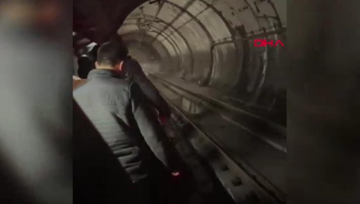 Sürücüsüz metro 5 durağı pas geçti, yolcular korku dolu anlar yaşadı