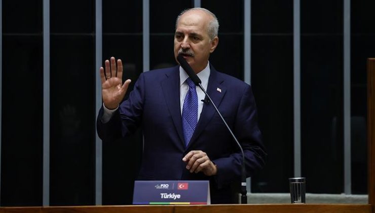 TBMM Başkanı Kurtulmuş: İsrail’in katliamları insanlığın yeni bir sistem kurması için alarm zilleri çaldırmaktadır