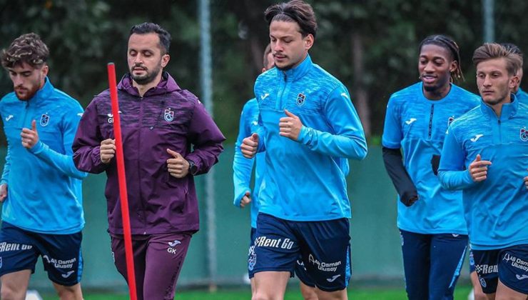 Trabzonspor, Adana Demirspor maçının hazırlıklarını sürdürdü