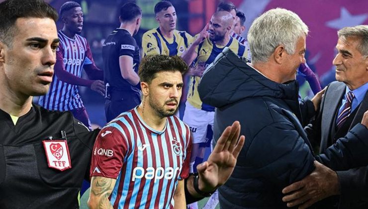 Trabzonspor – Fenerbahçe derbisi! 'Hakem kötü, VAR berbat' | 'Ozan Tufan hayal kırıklığı'