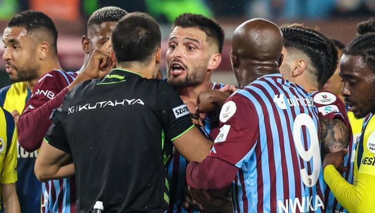 Trabzonspor – Fenerbahçe maçında tartışmalı kararlar! Ev sahibinden çok sert tepki: Beceriksiz, amatör, iş bilmez…