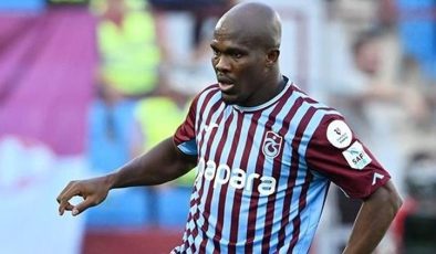 Trabzonspor’da Nwakaeme şoku