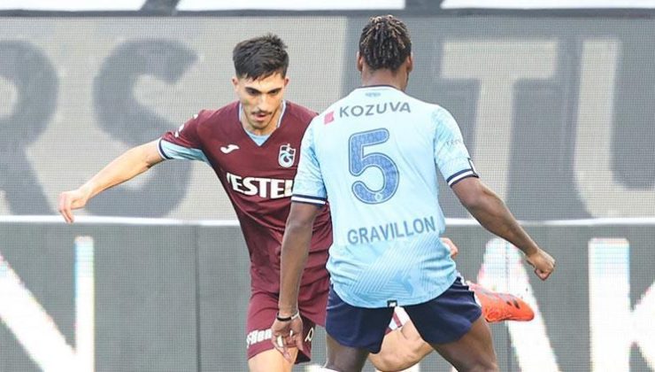 Trabzonspor’dan Adana Demirspor’a karşı büyük üstünlük