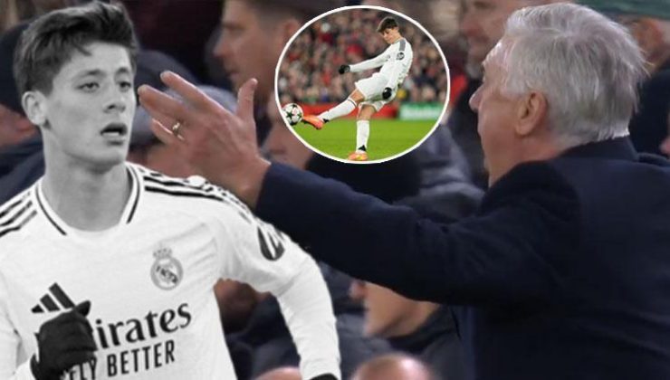 Tüm gözler o ana çevrildi! Ancelotti’nin sesi TV’den duyuldu: Arda Güler…