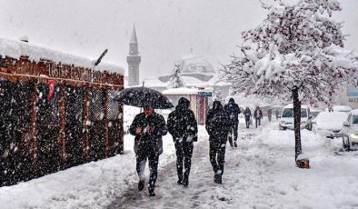 Türkiye’nin en soğuk noktası oldu: İlçede termometreler -17,6’yı gösterdi