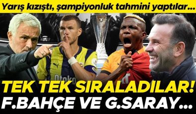 UEFA Avrupa Ligi’nde yarış kızıştı, şampiyonluk tahminleri güncellendi! Tek tek sıraladılar: Galatasaray ve Fenerbahçe…