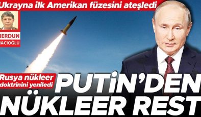 Ukrayna işgalinin 1000’inci gününde Putin’den nükleer rest