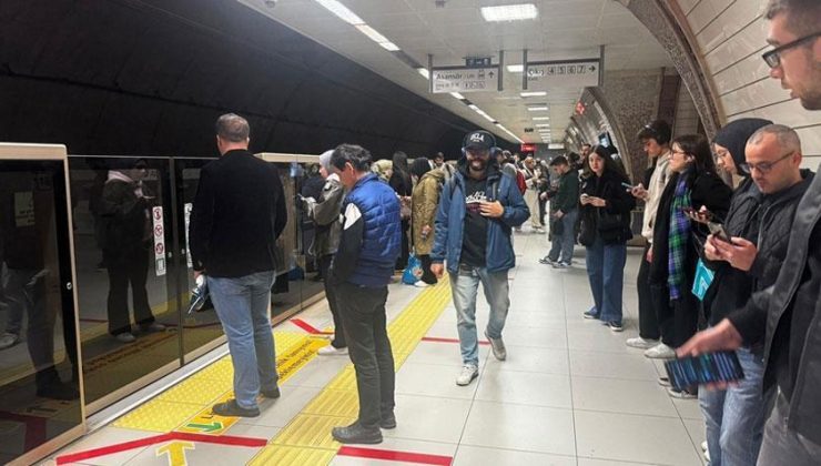 Üsküdar-Samandıra metro hattında arıza