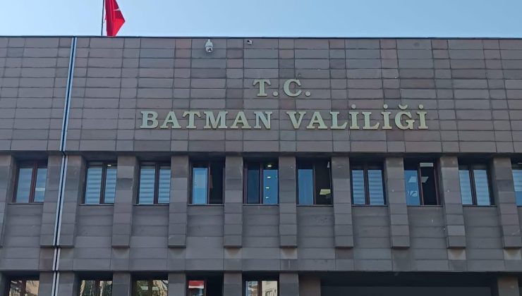 Valilik açıkladı… Batman’da 10 günlük eylem yasağı