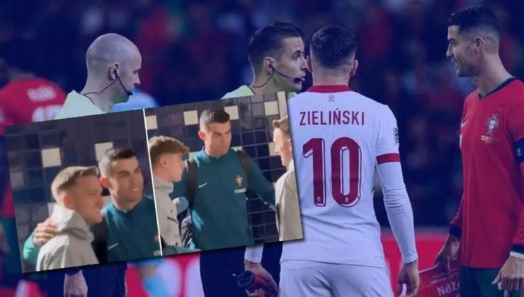 Zalewski ve Zielinski sert kayaya çarptılar! 'Sizin hiç mi onurunuz yok!' Ronaldo ortalığı karıştırdı