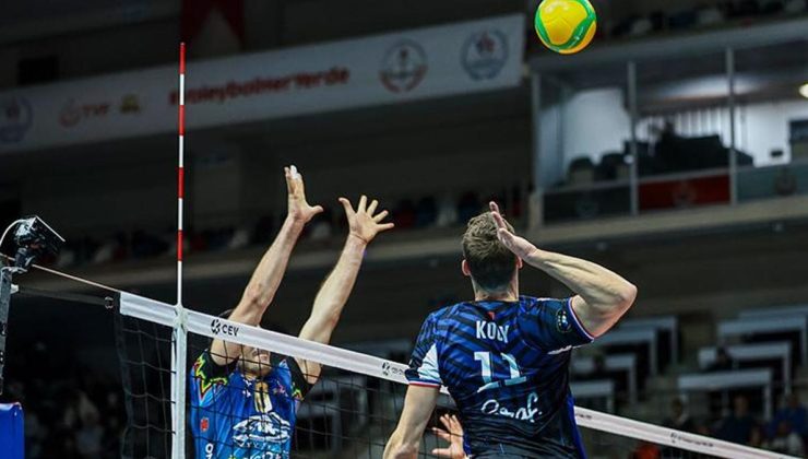 Halkbank-Sir Sicoma Monini maç sonucu: 0-3